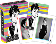 Audrey Hepburn Playing Cards